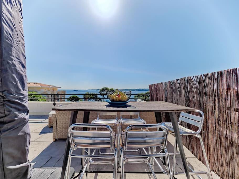 Superbe Toit Terrasse Vue Cannes