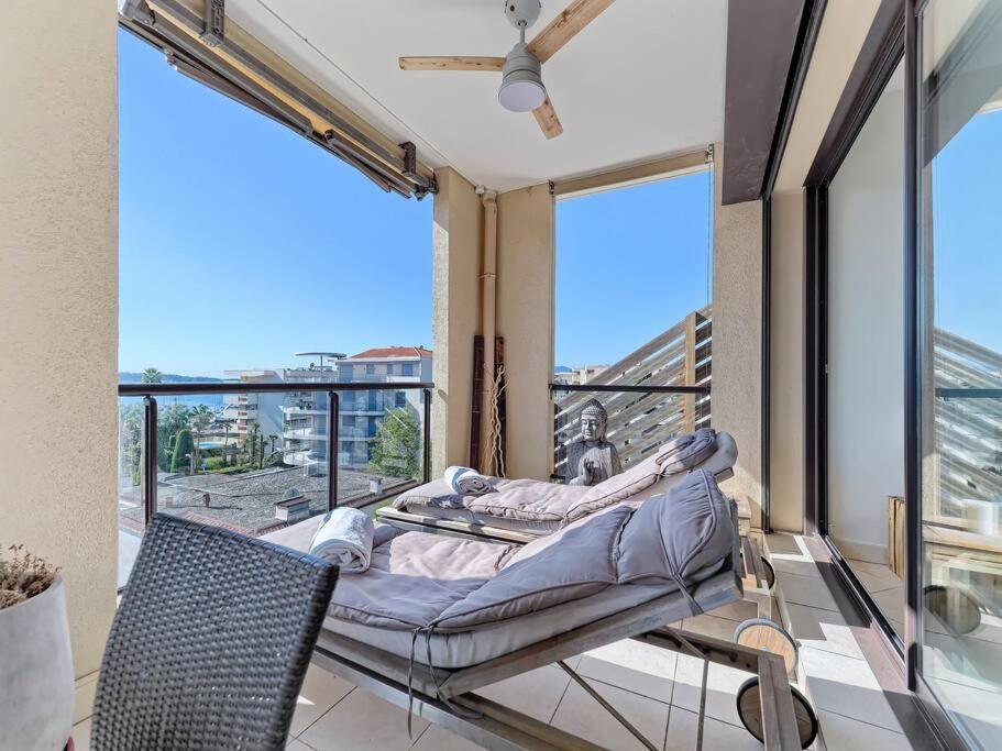 Superbe Toit Terrasse Vue Cannes
